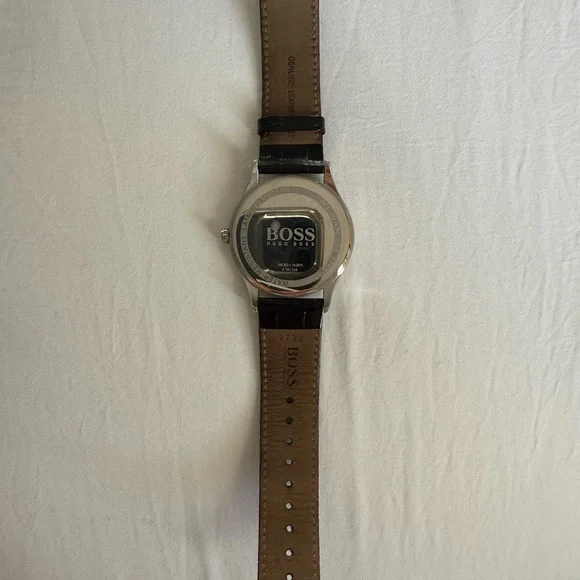 Hugo Boss Silver and Black Watch - Picture 5 of 10